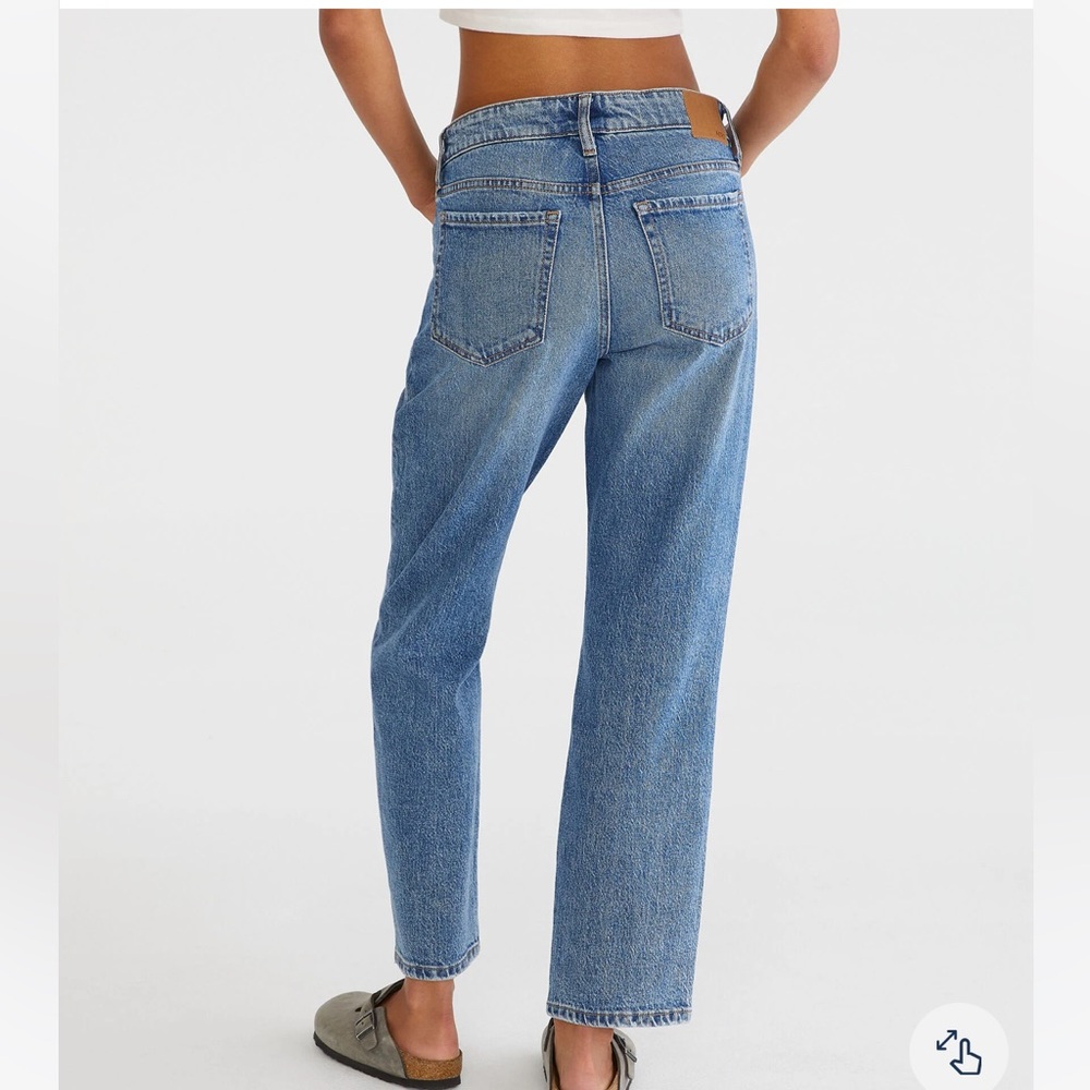 Aero mid rise ankle straight jeans - Picture 2 of 4